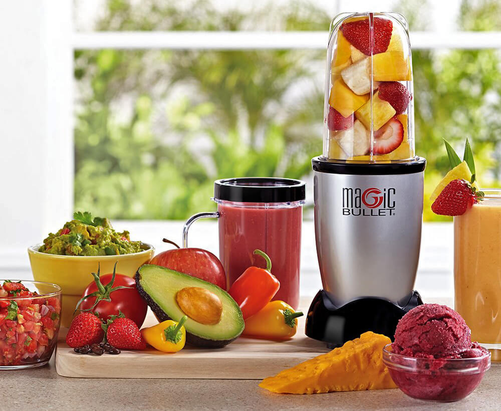 Fruits and the Magic Bullet Blender