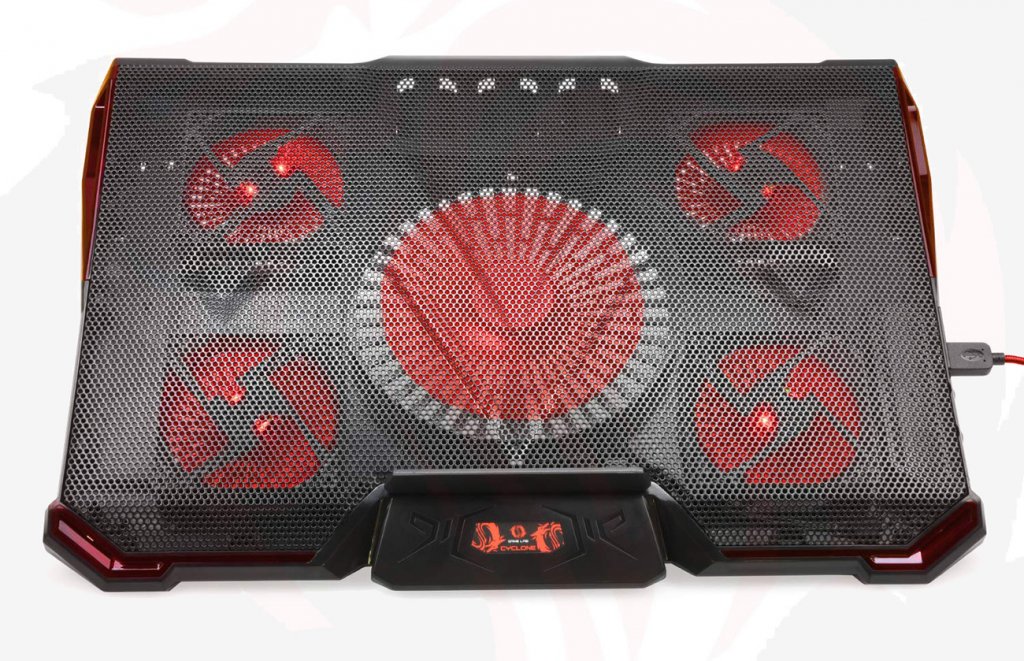 Game Lab Cyclone E-Sport LED Cooling Pad front