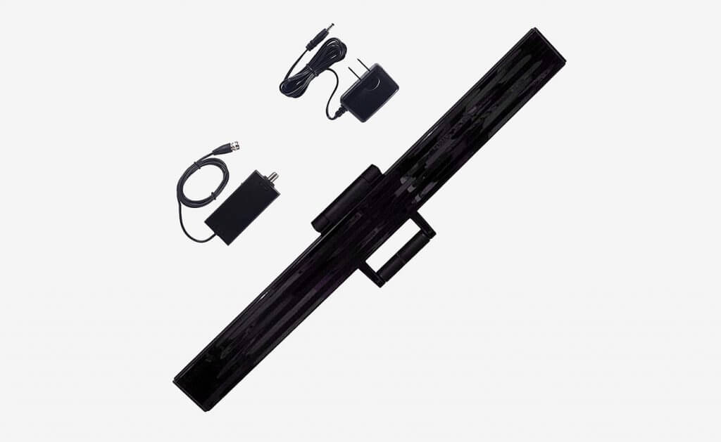 GE UltraPro HD Amplified TV Antenna and accessories
