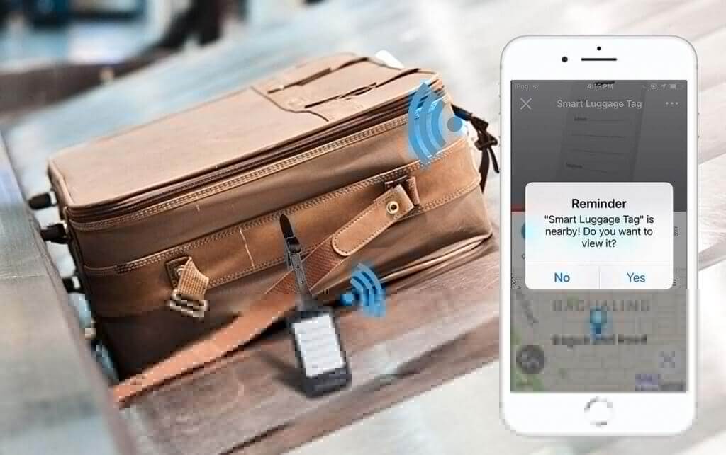 GLCON Swiftfinder Luggage Tracker reminder