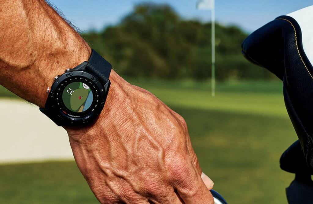 Glof Watch Garmin S60 on the course