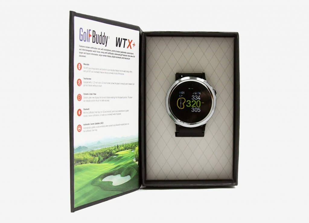 GolfBuddy GB9 WTX+ in box