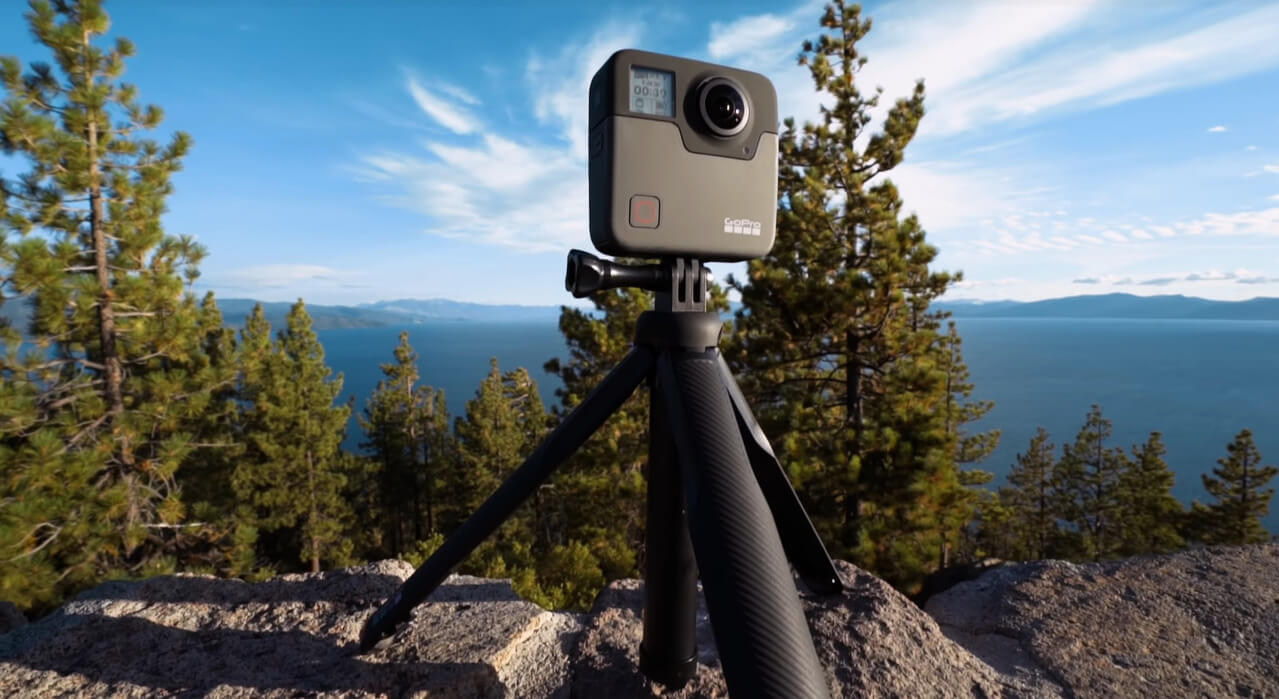 GoPro Fusion outdoors