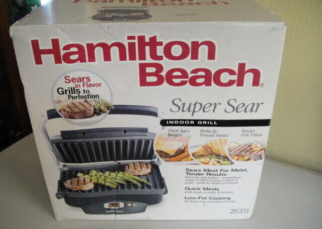 Hamilton Beach 25331 Super Sear packaging