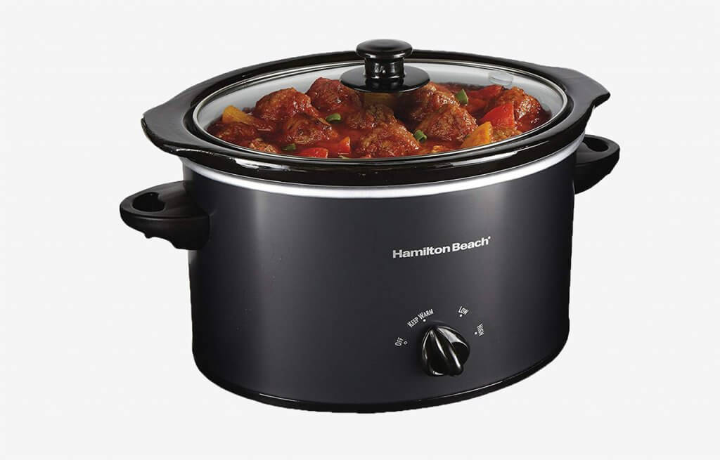 Hamilton Beach 33231 Slow Cooker, 3 Quart, Black