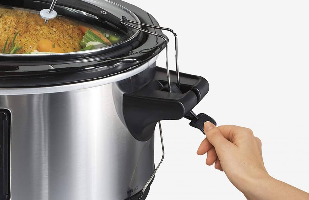 Hamilton Beach 33969A Slow Cooker clip-tight lid