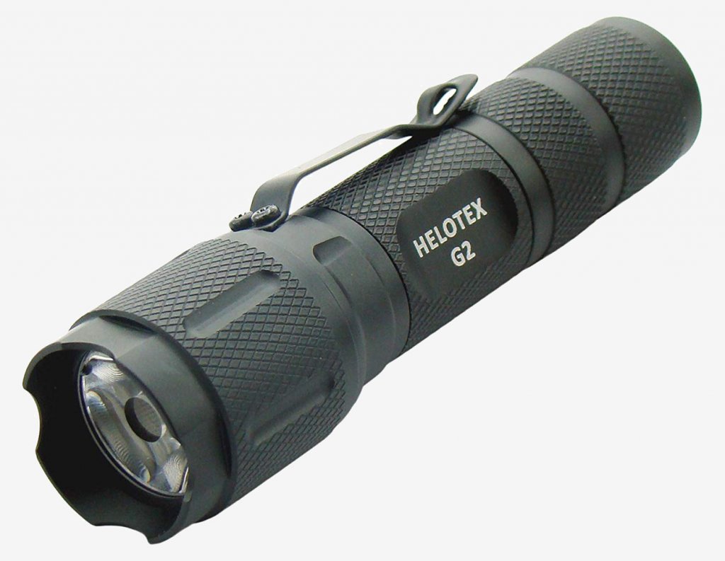 Helotex G2 CREE LED EDC Tactical Flashlight