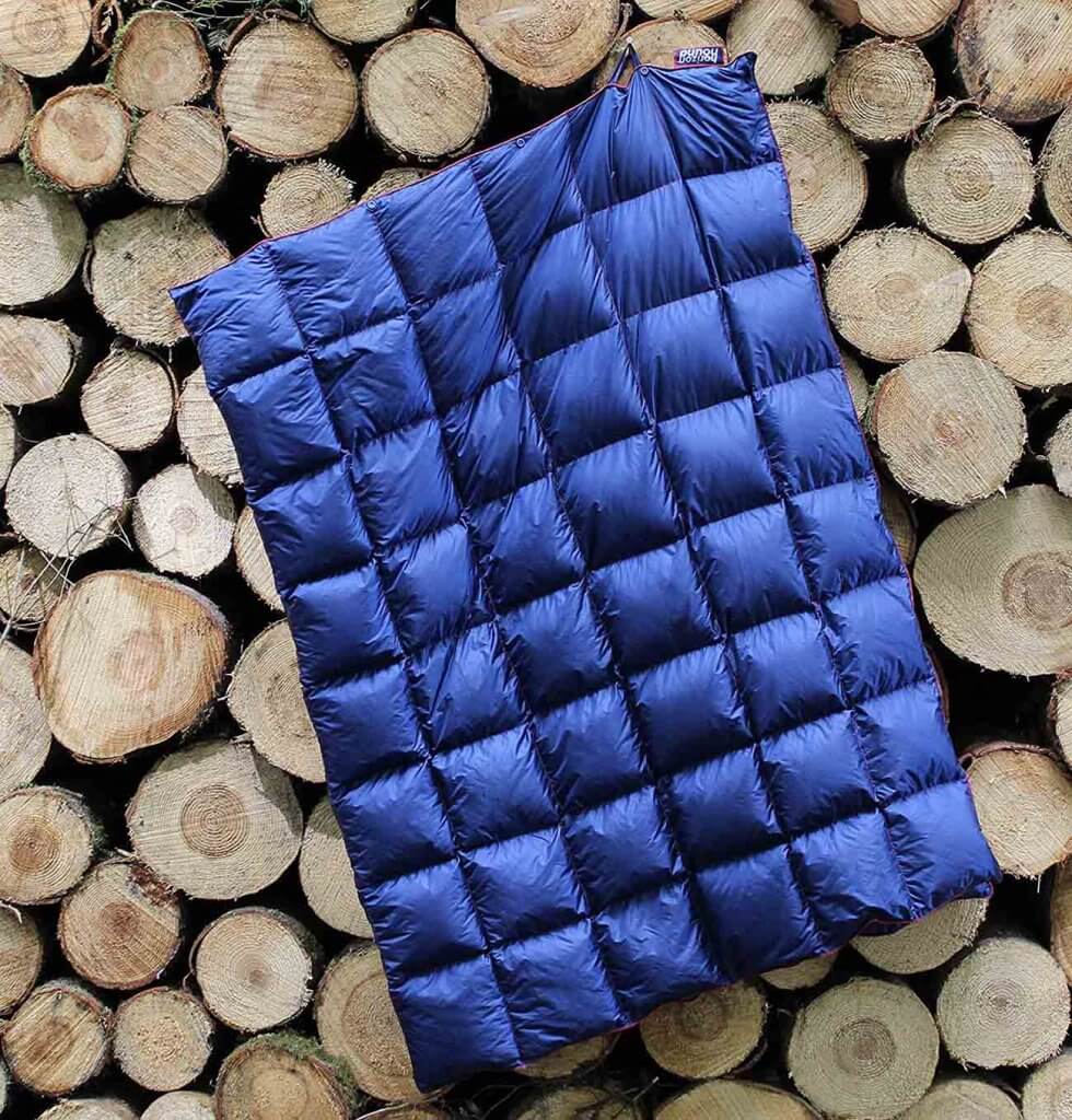 Horizon Hound Down Camping Blanket outdoors
