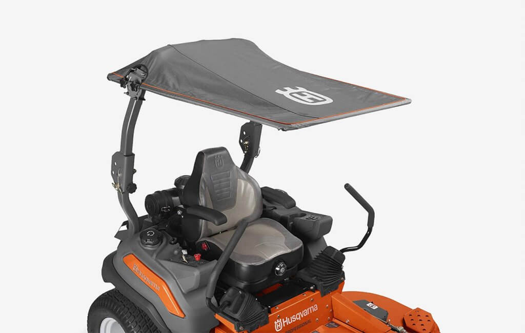 Husqvarna MZ61 Zero Turn Riding Lawnmower roof