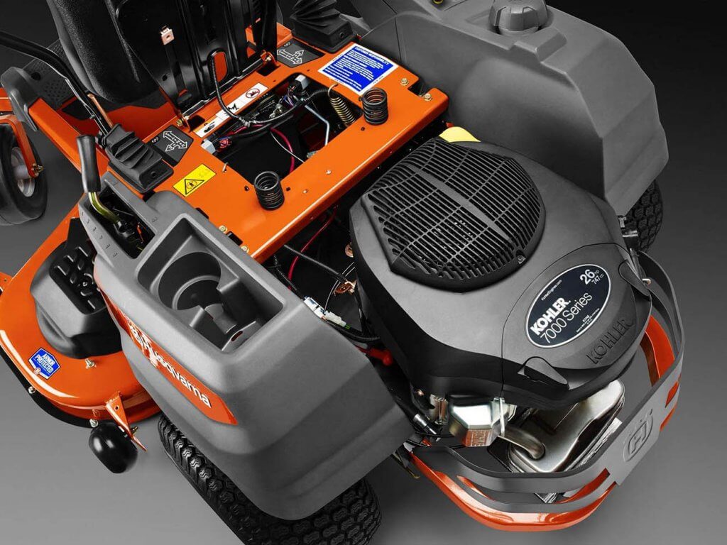 Husqvarna Z254 Zero Turn Riding Lawnmower engine