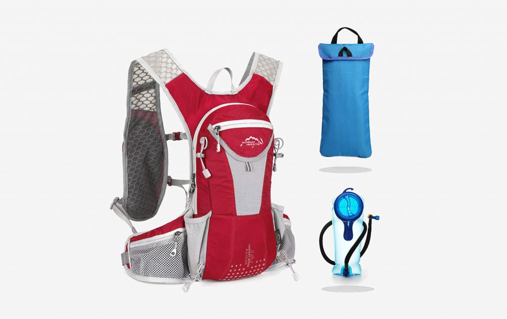 IBTXO Hydration Vest and accessories