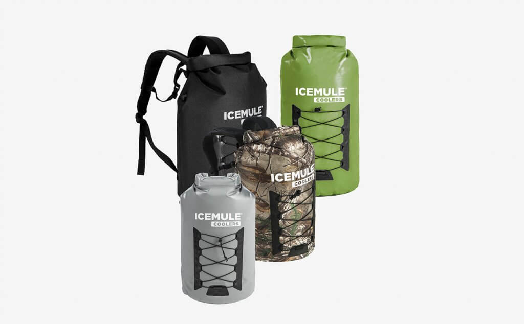 color options of the IceMule Pro XXL Insulated Backpack Cooler Bag