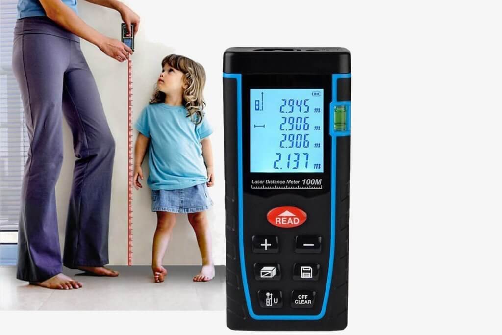 ieGeek Handheld Laster Distance Measure use case