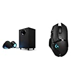 Logitech G560 LIGHTSYNC PC Gaming Speakers with G502 Lightspeed Wireless Gaming Mouse