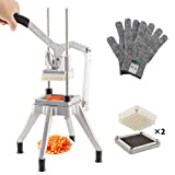 ROVSUN Patented Commercial French Fry Cutter with Rudder Stock Lever
