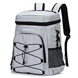 LUNCIA 33can Collapsible Cooler Bag Leakproof Cooler Backpack