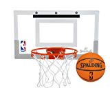 Spalding NBA Slam Jam Over-The-Door Mini Basketball Hoop