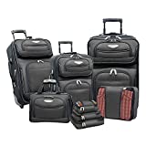 Travelers Choice Amsterdam 8-Piece Luggage Set