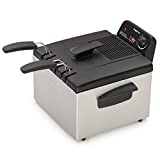 Presto 05466 Stainless Steel Dual Basket Pro Deep Fryer