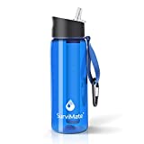 SurviMate Filtered Water Bottle