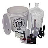 Home Brew Ohio RL-WKZ2-0IJS Gold Complete Beer Equipment Kit (K7) with 5-Gallon Glass Carboy