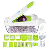 Zalik Vegetable Chopper Pro Mandoline Slicer, Dicer, Cutter & Grater