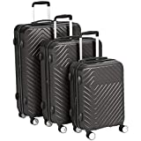 AmazonBasics 3-Piece Expandable Spinner Luggage Set