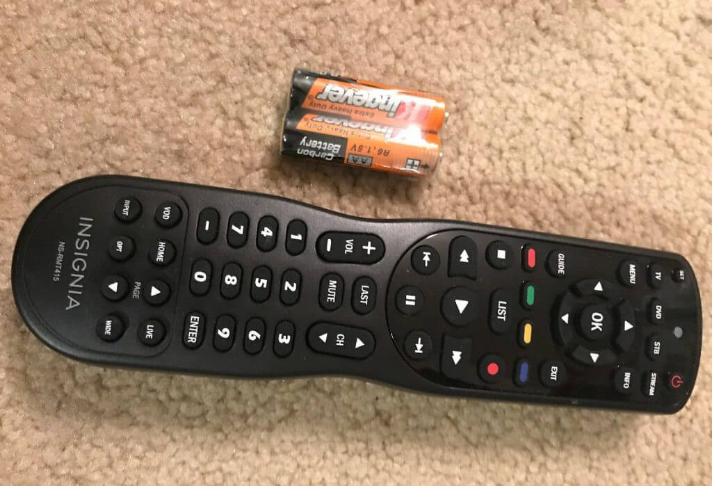 Insignia 4-Device Universal Remote