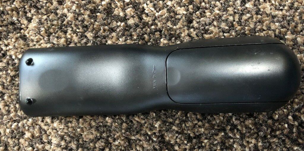 Insignia 4-Device Universal Remote back