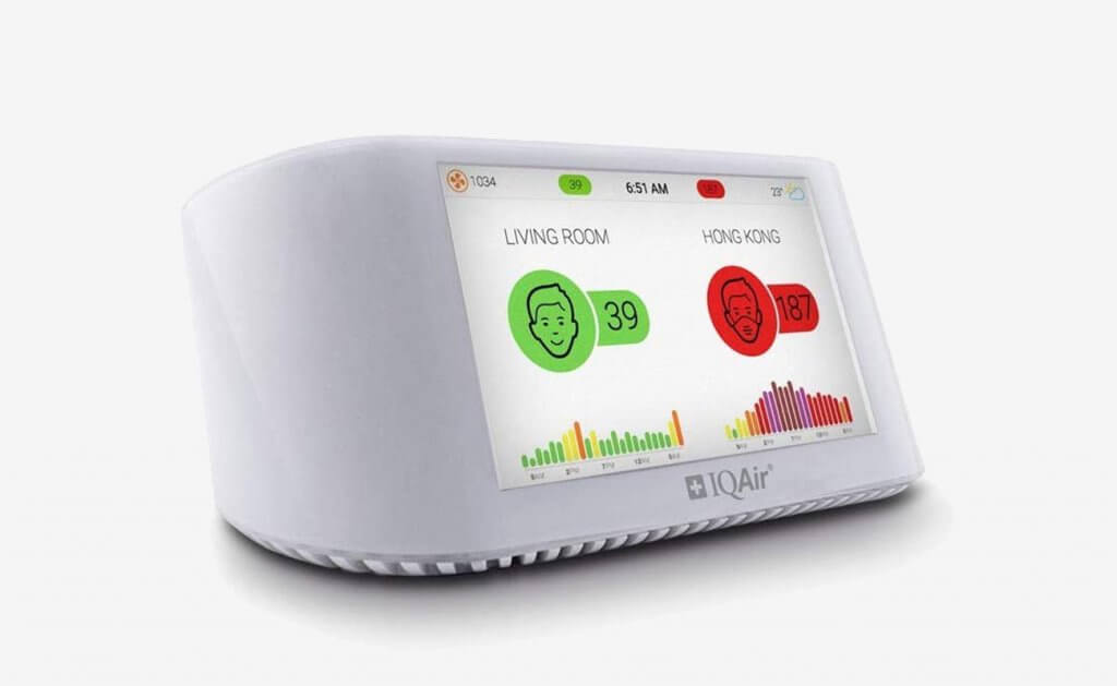 IQAir AirVisual Pro Air Quality Monitor
