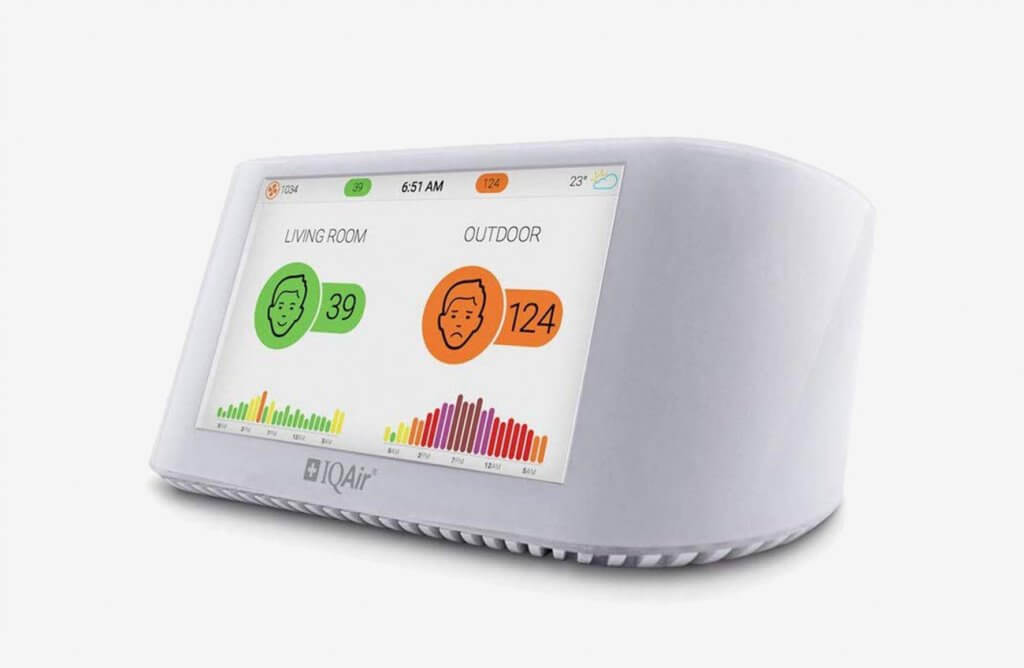 IQAir AirVisual Pro Air Quality Monitor
