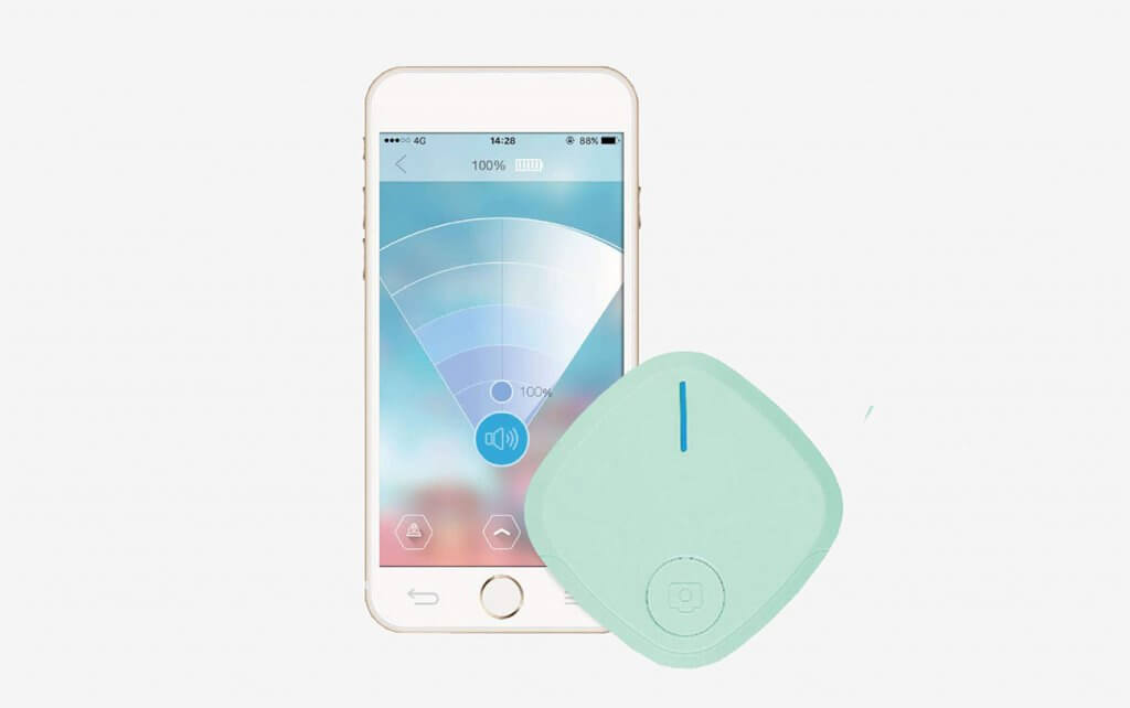 KEYTOR Smart Key-Finder Wireless Tracker and smartphone