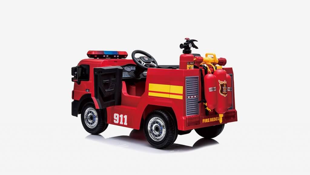 kidsclub Ride-On Fire Truck Toy