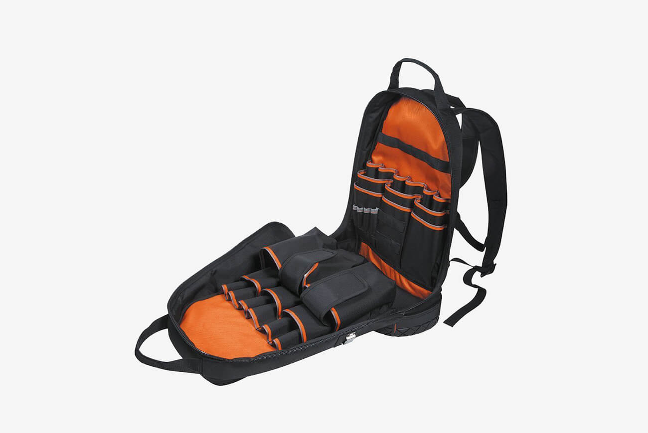 Open Klein Tools Tradesman Pro Backpack