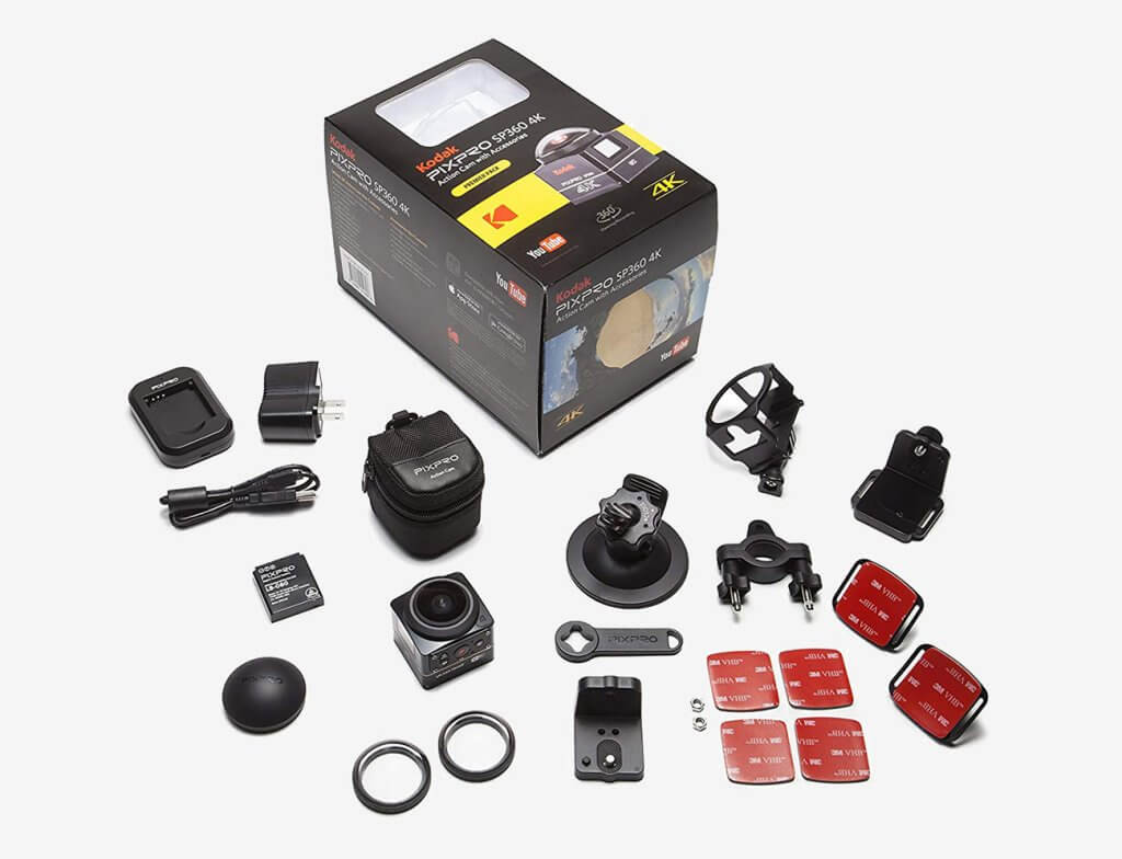 Kodak PixPro SP360 4K accessories