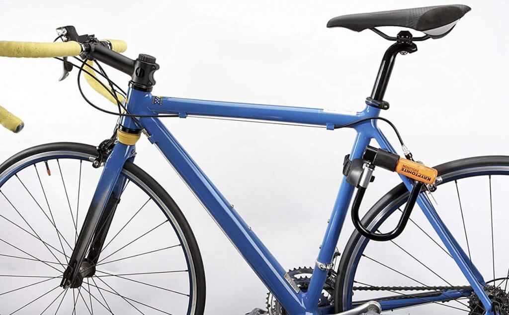 Kryptonite New York U-Lock on a bike