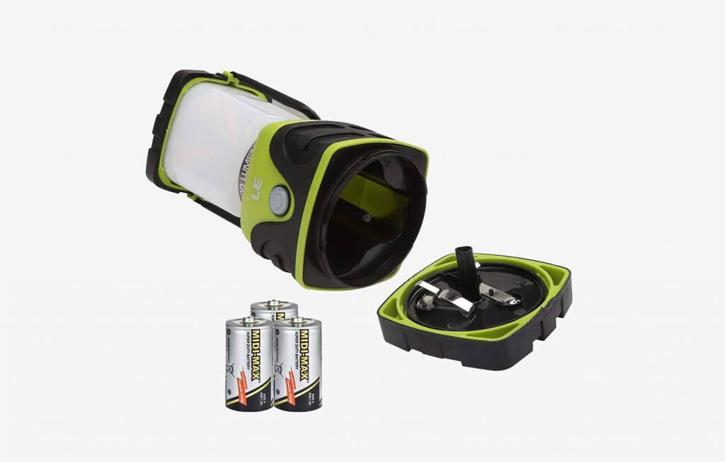 LE LED Battery Powered Camping Lantern 2 Pack