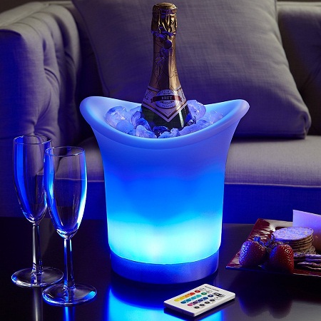 LED Acrylic Champagne Bowl