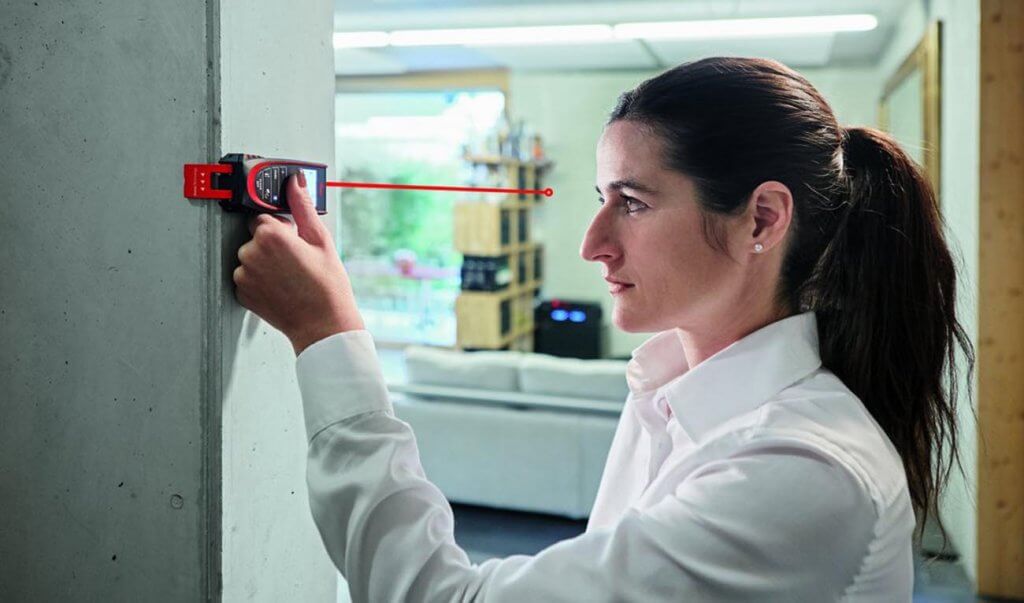 Leica DISTO D2 used in newly built house