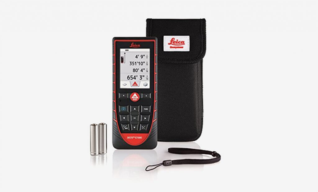 Leica DISTO E7500i Laser Distance Measure and case