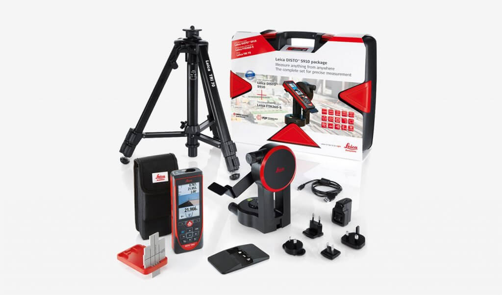Leica DISTO s910 Pro Pack and accessories