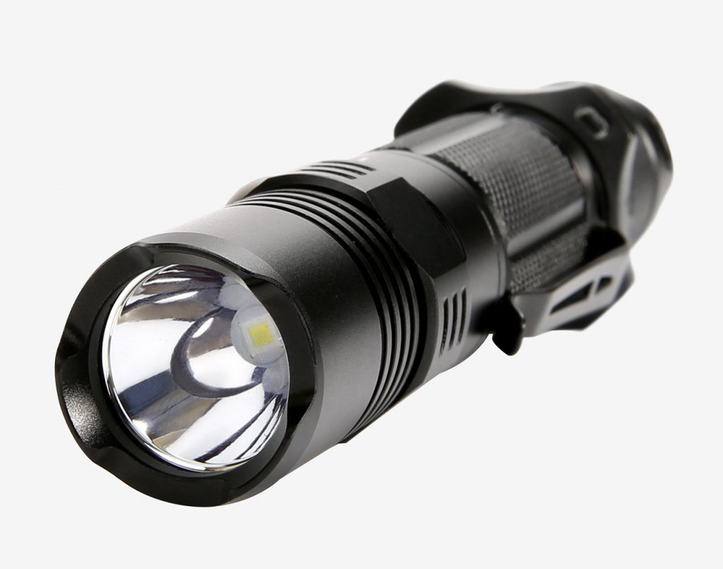 Lens of the EASTSHINE Tactical Flashlight