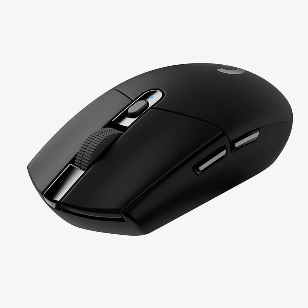 Logitech G305 Lightspeed in black