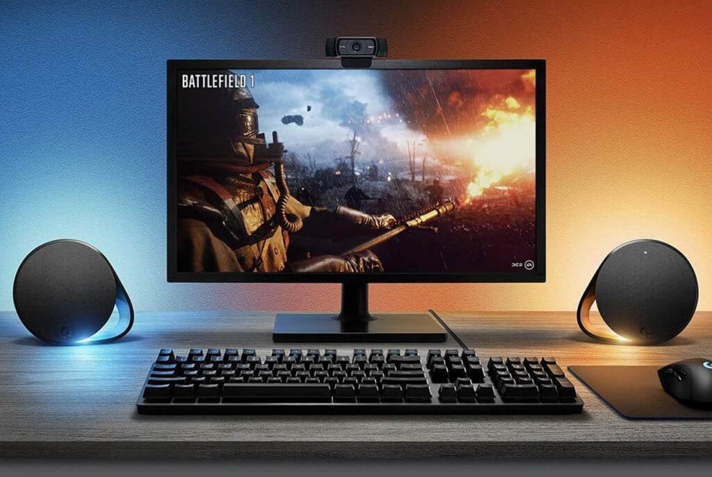 Logitech G560 LIGHTSYNC PC Gaming Speakers with G502 Lightspeed Wireless Gaming Mouse
