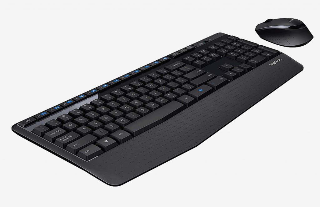 Logitech MK345 Wireless Combo side