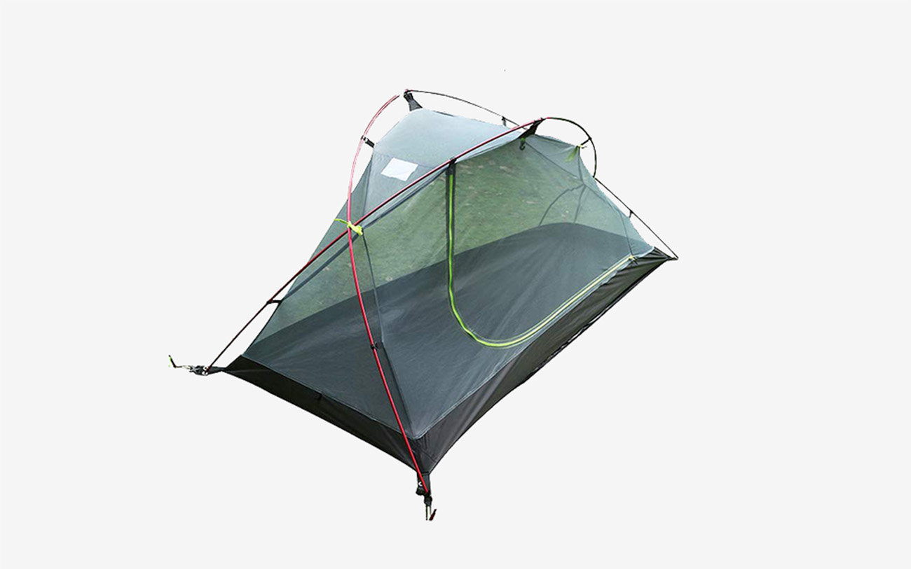 LUXE TEMPO 3.3LB 1 Person Backpacking Tent without cover