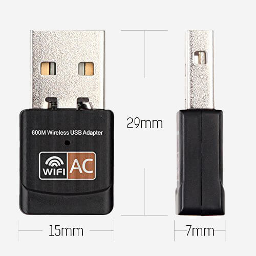 LYWON AC600 Dual-Band USB 2.0 Wireless Adapter