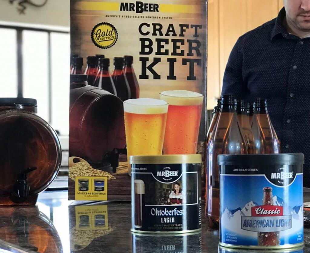 Mr. Beer 2 Gallon Complete Starter Premium Gold Edition