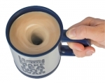 Mug That Stirs Your Drink at the Press of a Button