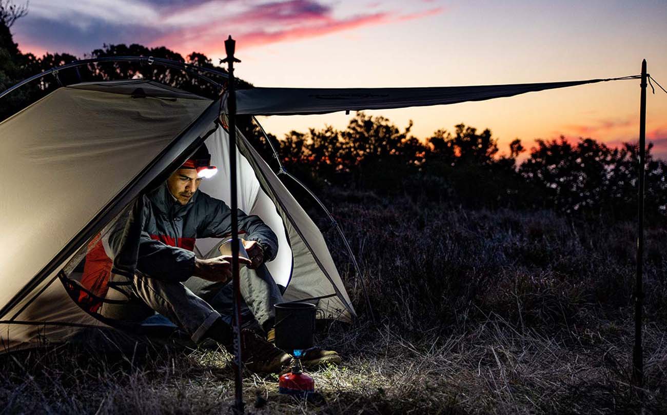 NATUREHIKE 1 Person Ultralight Backpacking Tent used by camper